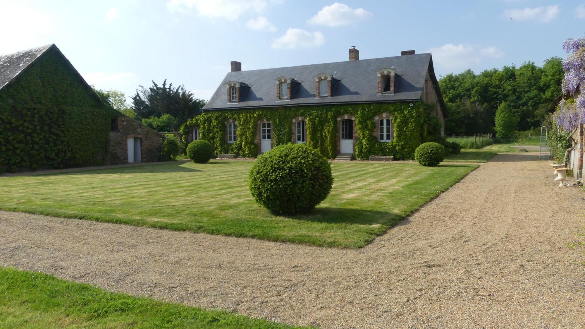 Bed and Breakfast La Petite Lande Ménil Exterior foto